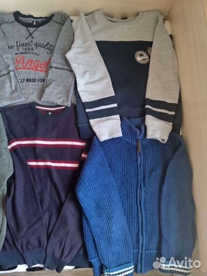 Вещи пакетом для мальчика р134-140-146