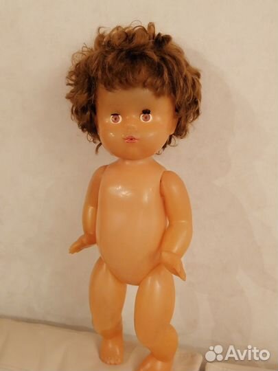 Кукла СССР Наташа флиртуша 58 см