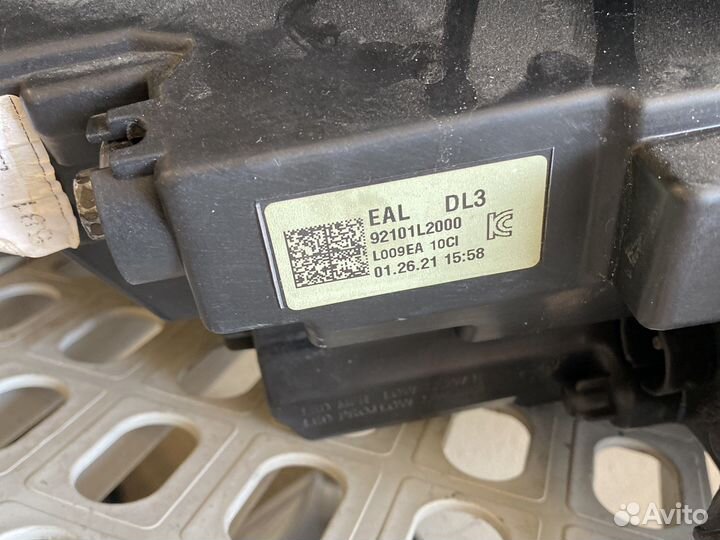 Kia k5 киа к5 фара левая 92101L2000