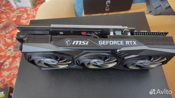 Видеокарта MSI GeForce RTX 3080 gaming X trio
