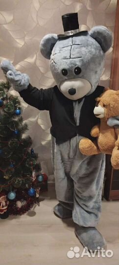 Ростовая кукла Мишка Тедди поздравления