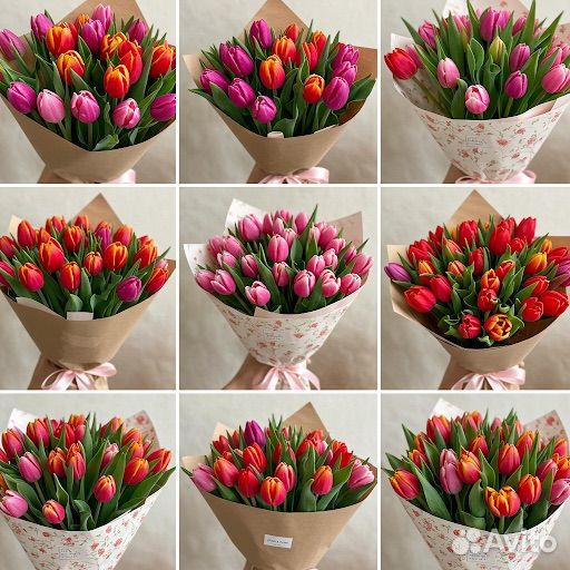 Тюльпаны на 8 марта