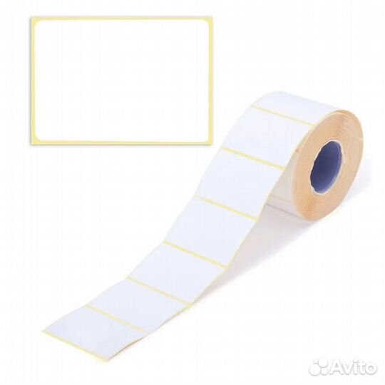 Термоэтикетки эко 58х40 375шт этикетки