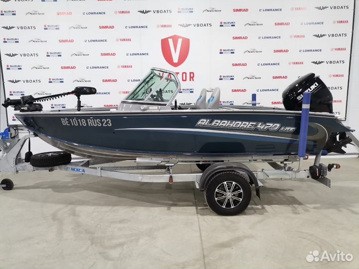 Лодка Albakore 470 Fish Lite c Suzuki DF90