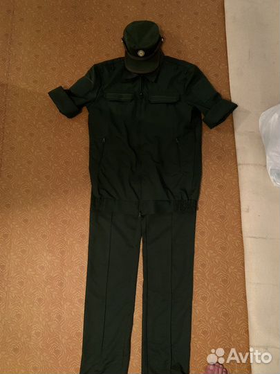 Офисная военная форма зеленая