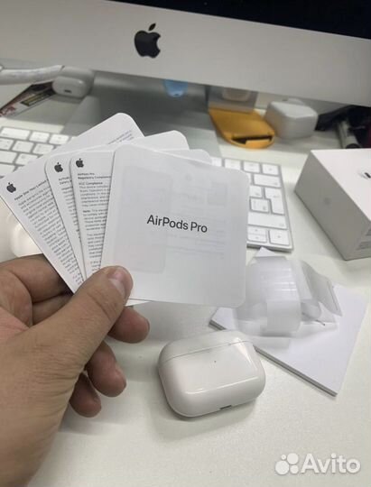 Наушники AirPods PRO чип Airoha Luxe люкс качество