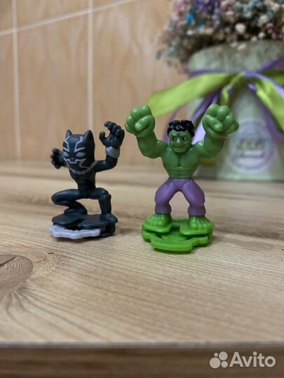 Киндер халк и черная пантера marvel