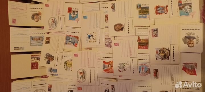 Конверты, почтовые карточки первого дня