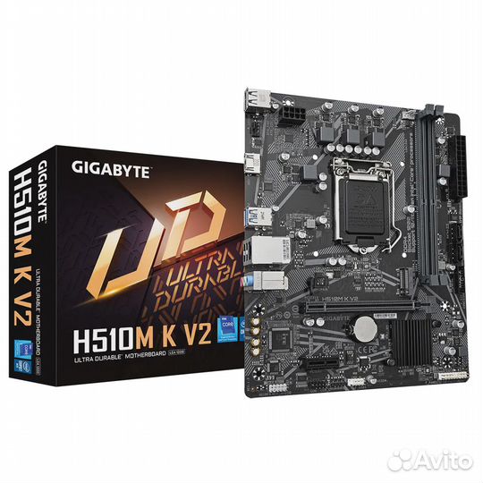 Комплект i3-10100F + gigabyte H510M K V2 LGA1200