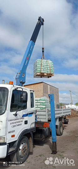 Грузоперевозки кран манипулятор