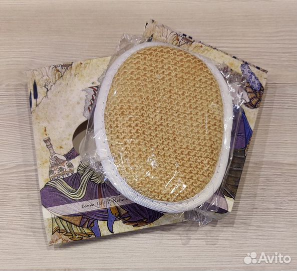 Мочалка новая