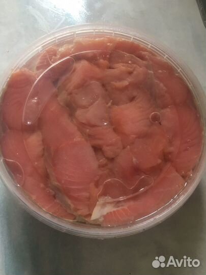 Рыба малосол (Кета, Нерка ) + Икра (Кижуч, Нерка)