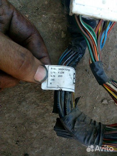 Проводка / жгут проводов на двс daewoo matiz 0.8