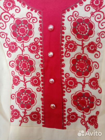 Платья лен СССР