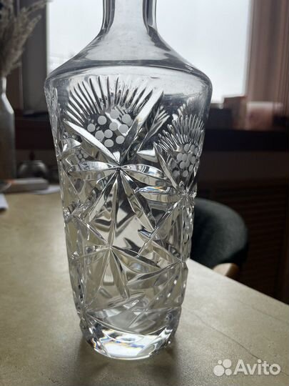 Графин хрустальный