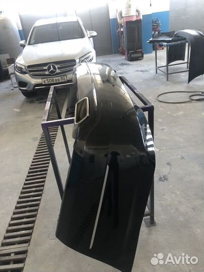Задний бампер пороги w221 рестайлинг оригинал