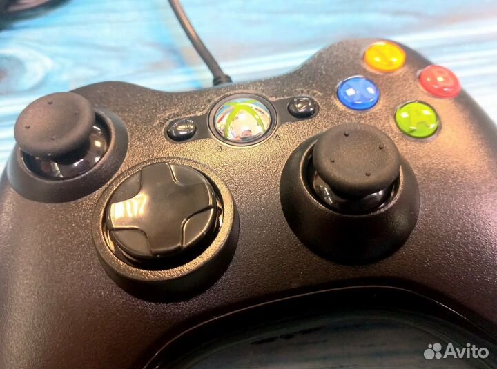 Проводной джостик xbox360