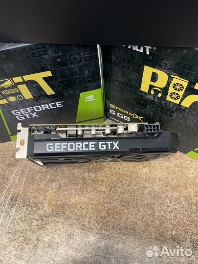 Видеокарта GTX 1660 super Palit StormX