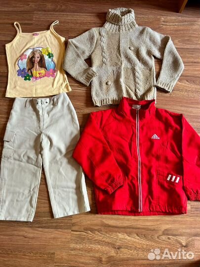 Пакет вещей для девочки 6-7-8 лет
