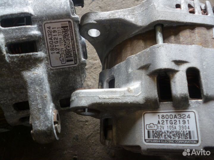 Peugeot 4008 mitsubishi asx lancer 10 Генератор