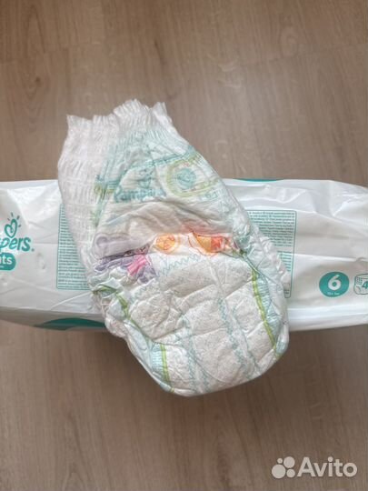 Трусики pampers 6