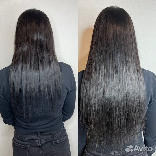 Наращивание волос, коррекция нарощенных волос