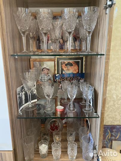 Хрустальные бокалы СССР