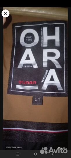 Пуховик мужской