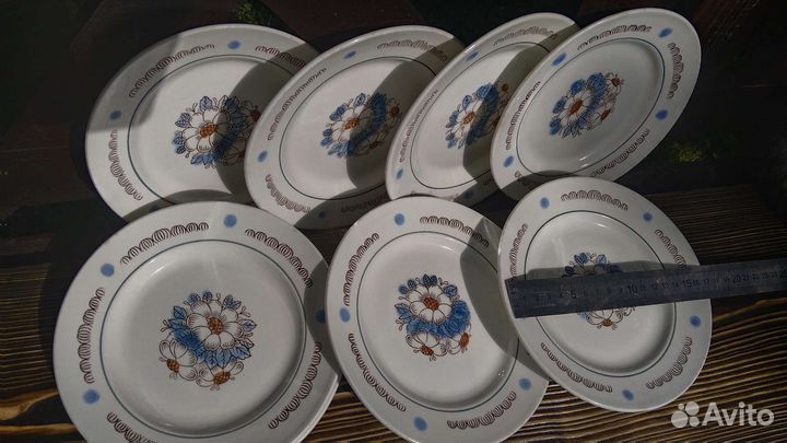 10 тарелок зик Ромашка