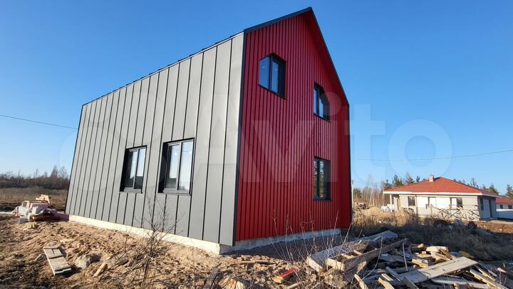 Дом 102 м² на участке 10 сот.