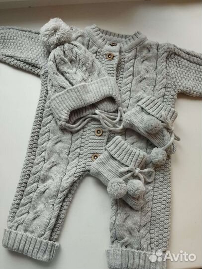 Конверт на выписку вязаный