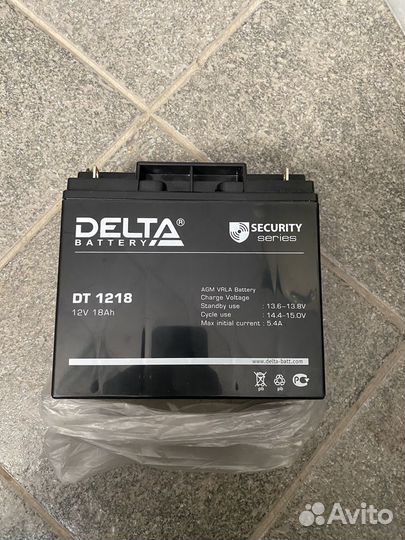 Аккумулятор Delta