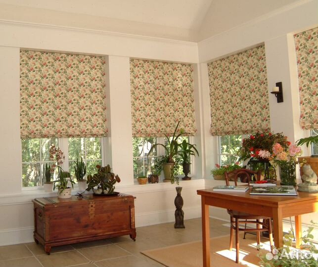 Римские шторы. Ткани из Европы и Турции