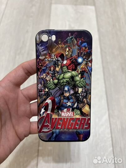 Чехол для iPhone 5s мстители Marvel