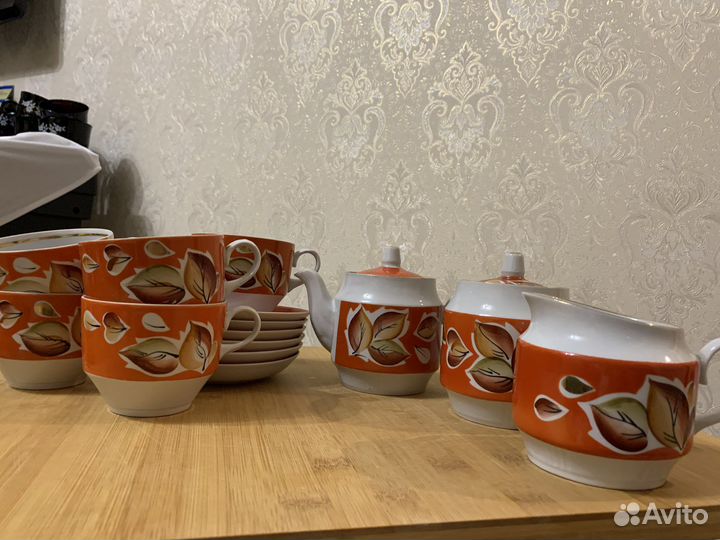 Сервиз чайный новый СССР