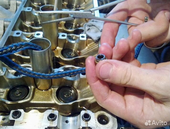 Замена маслосъемных колпачков Volkswagen