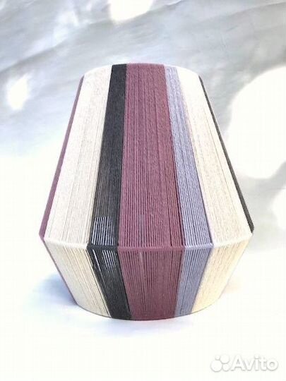 Абажур плетеный