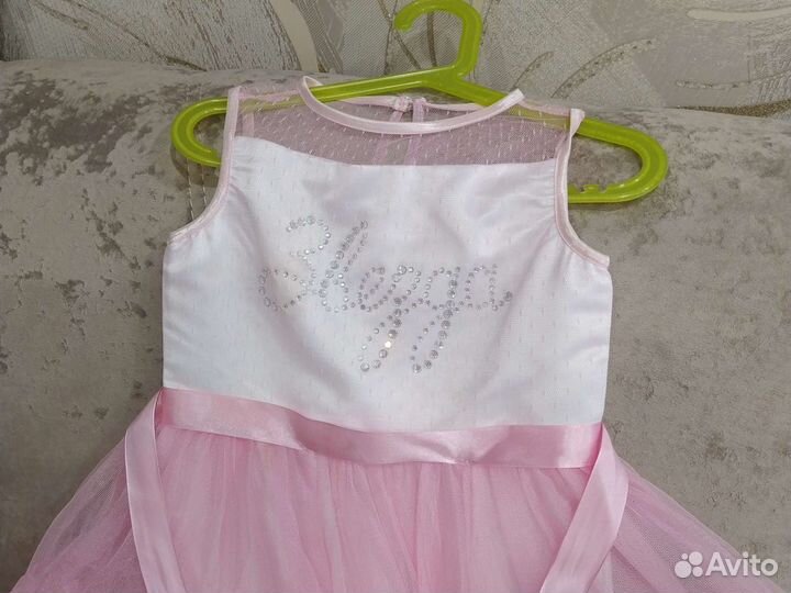 Нарядное платье для девочки 122 128