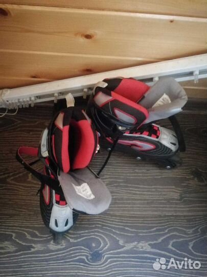 Роликовые коньки детские раздвижные