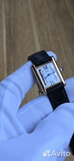 Часы Cartier Tank Vermeil оригинал