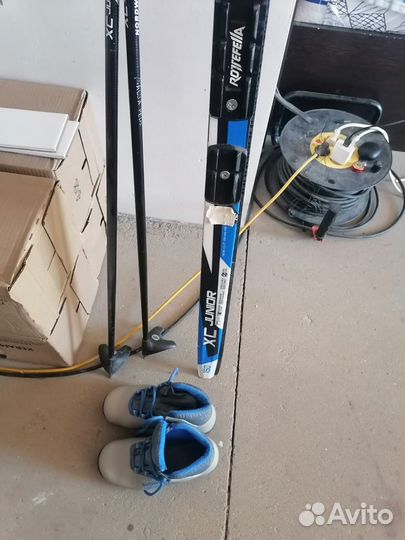 Беговые лыжи полный комплект