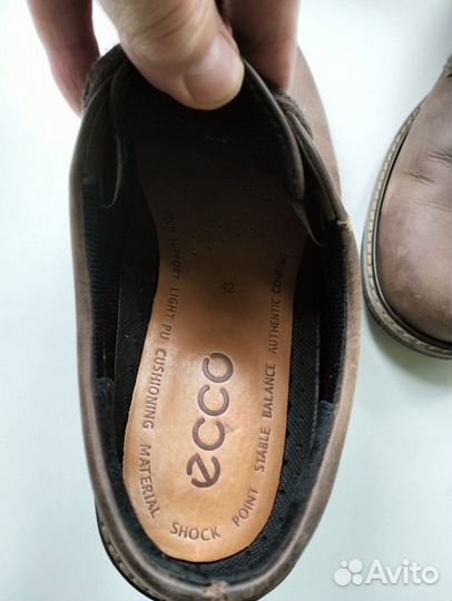 Туфли ecco turn Lace 43-42 р