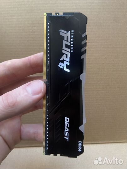 Оперативная память Kingston fury Beast RGB 32 гб