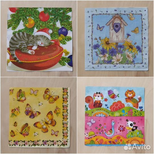 Декупажные карты салфетки для декупажа