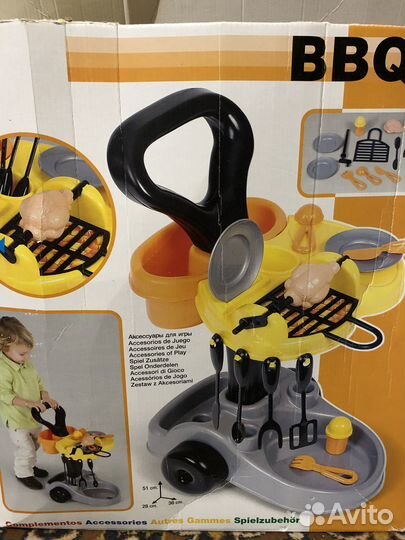 Игрушечный гриль Полесье