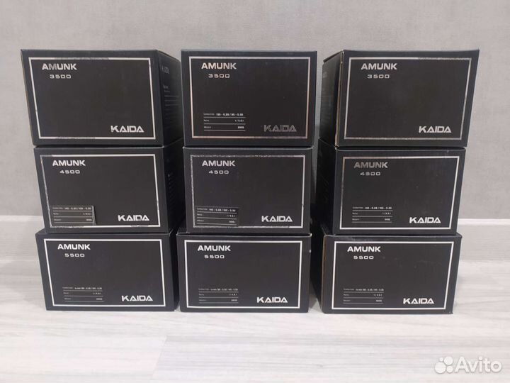 Катушки Kaida Amunk 3500/4500/5500