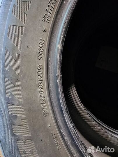 Bridgestone Blizzak DM-V2 265/60 R18 110R