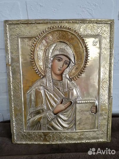 Икона в окладе 19 век