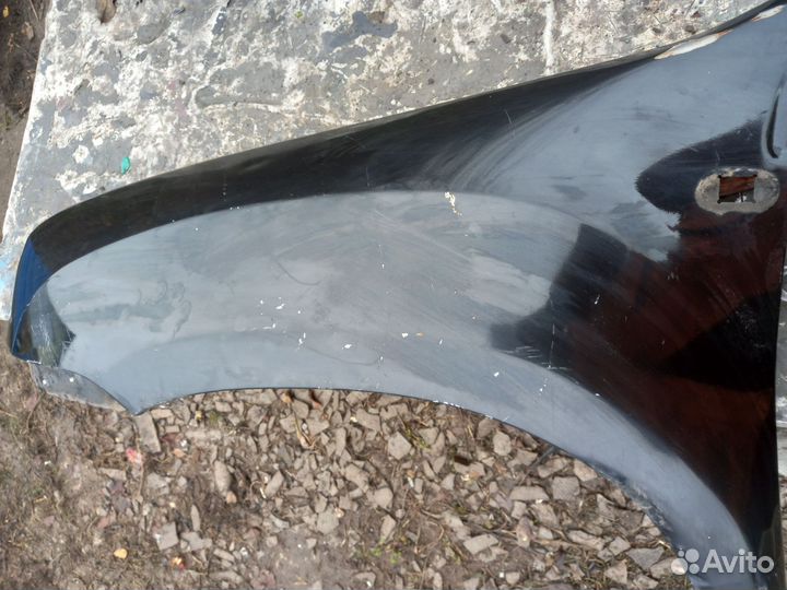 Крыло левое дастер