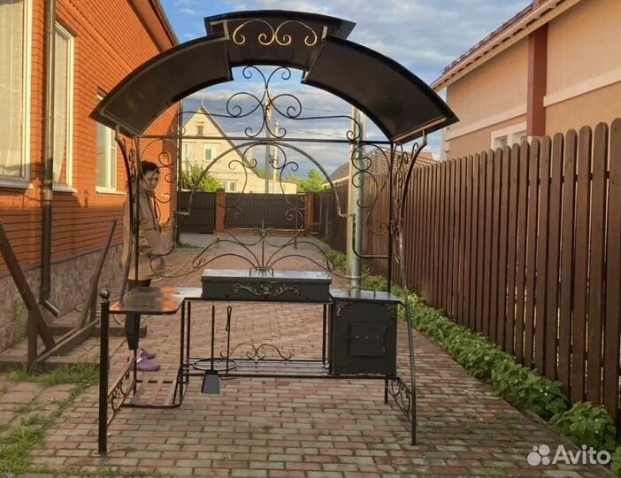 Мангал лофт